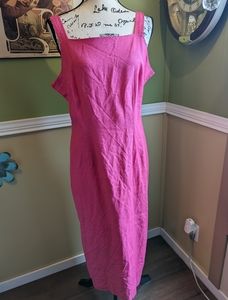 Vintage Althuser linen maxi dress